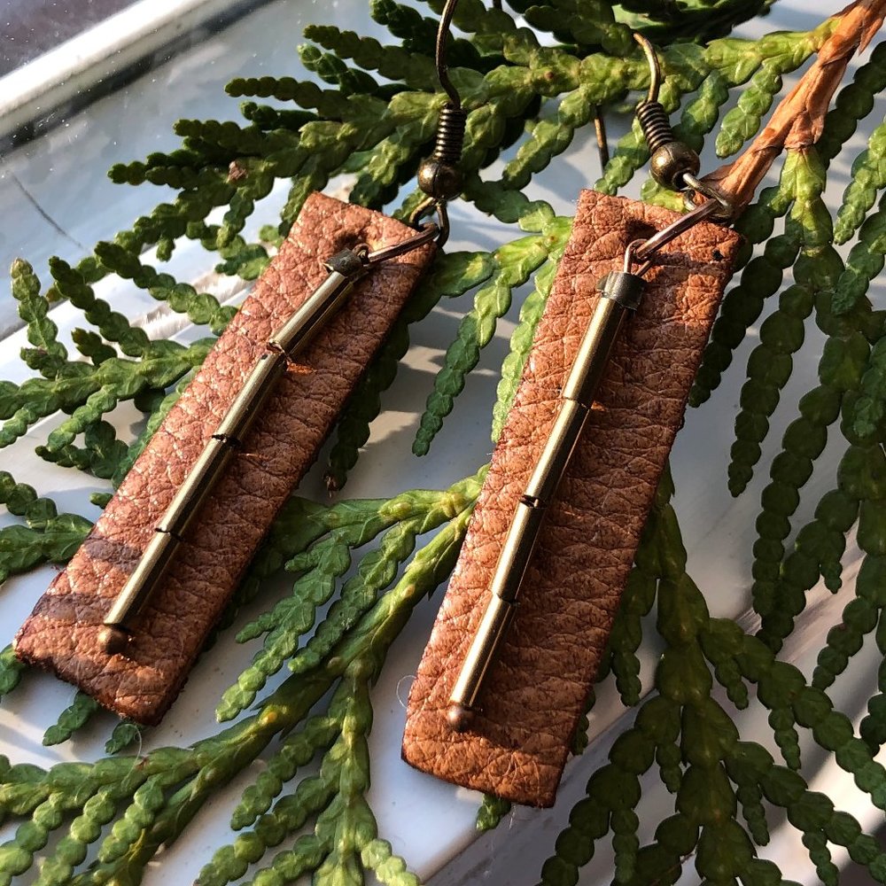 Leather Earrings